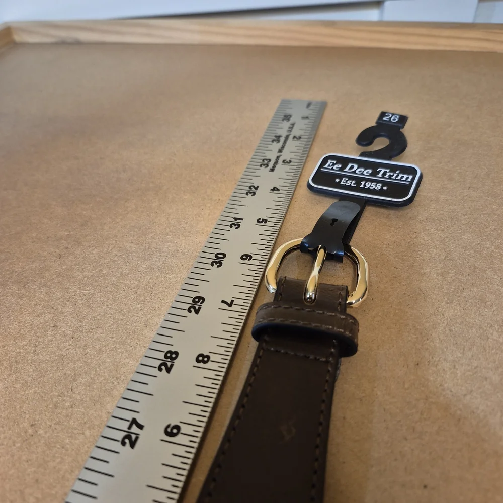 Kids' Brown and Navy Belt